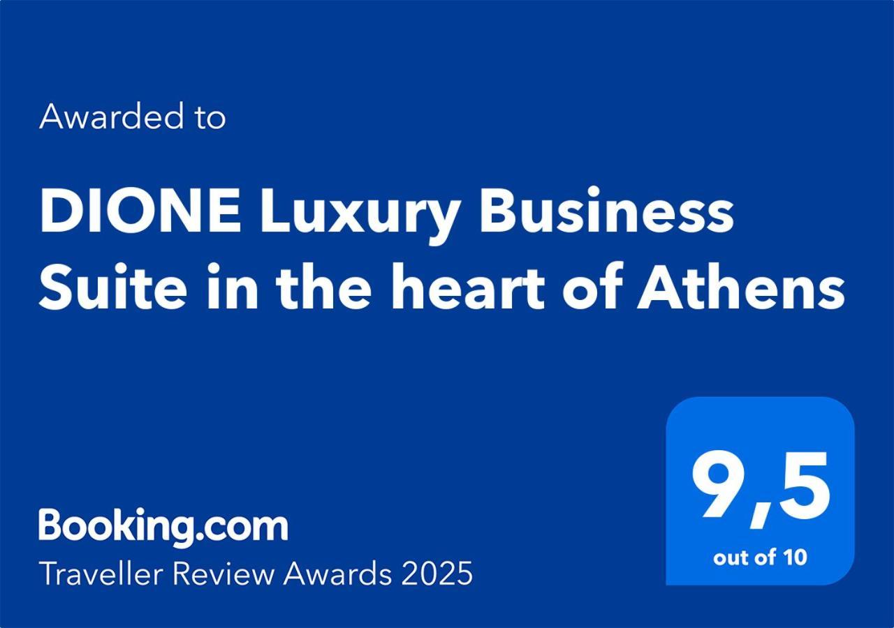 Dione Luxury Business Suite In The Heart Of Athen Eksteriør bilde